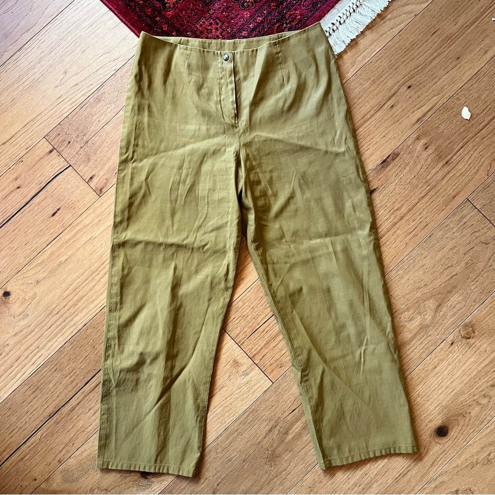 5/30🦄- Signature Unique Camel Wide Legged Slacks by Babette SF
